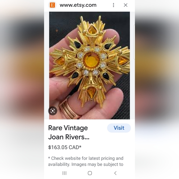 Joan Rivers Broach - Picture 5 of 5